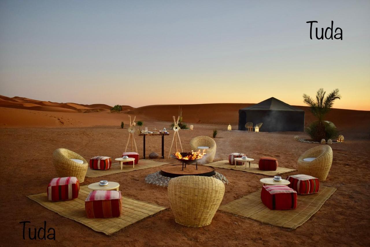 Tuda Luxury Camp Hotel Merzouga Eksteriør billede